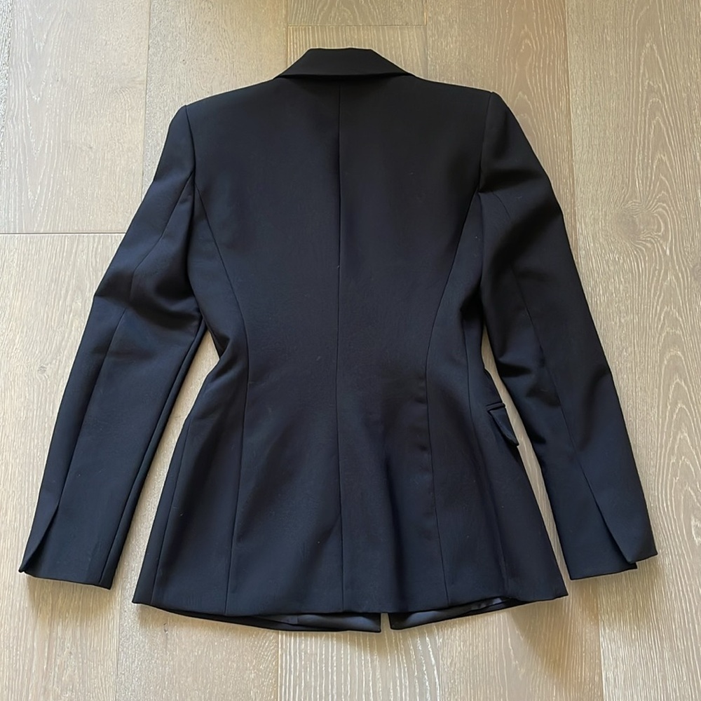 Zara Fitted Shoulder Pad Blazer - Picture 3 of 3
